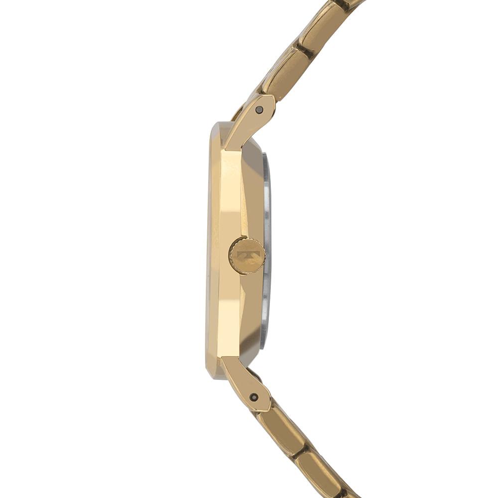 Relógio Technos Feminino Slim Dourado - 2025LUB/1K - 2