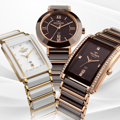 Relógio Technos Feminino Ceramic/saphire Rosé - 2015CEV/1M