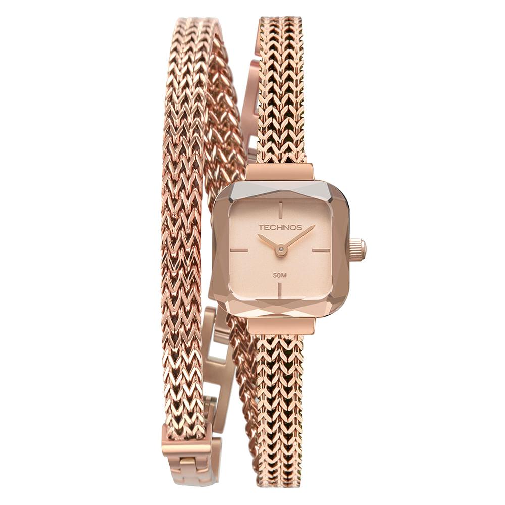 Relógio Technos Feminino Mini Rosé - 5Y20LY/1J - 1