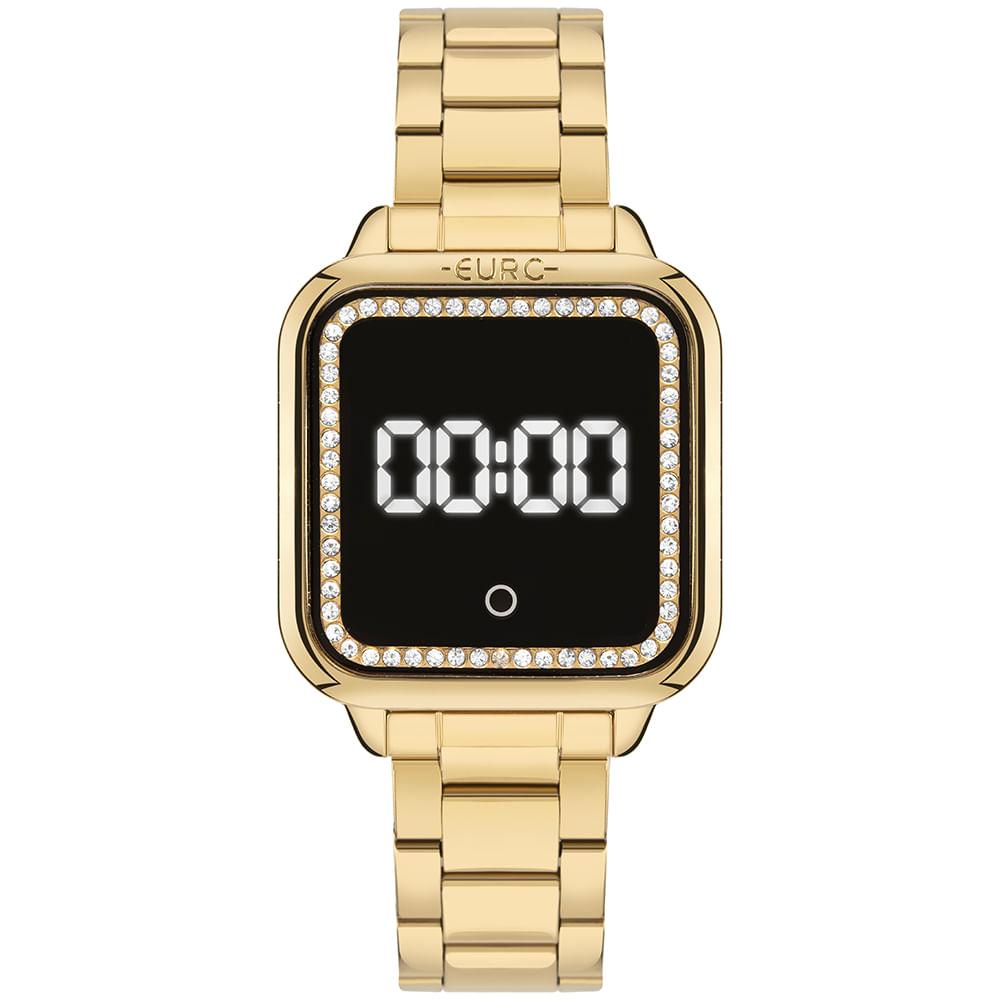 Relógio Euro Feminino Fashion Fit Led Dourado - EUMD2404AA/4D - 1