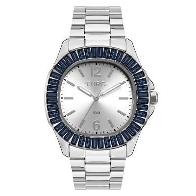 Relógio Euro Feminino Stones Prata - EU2035YXC/4K