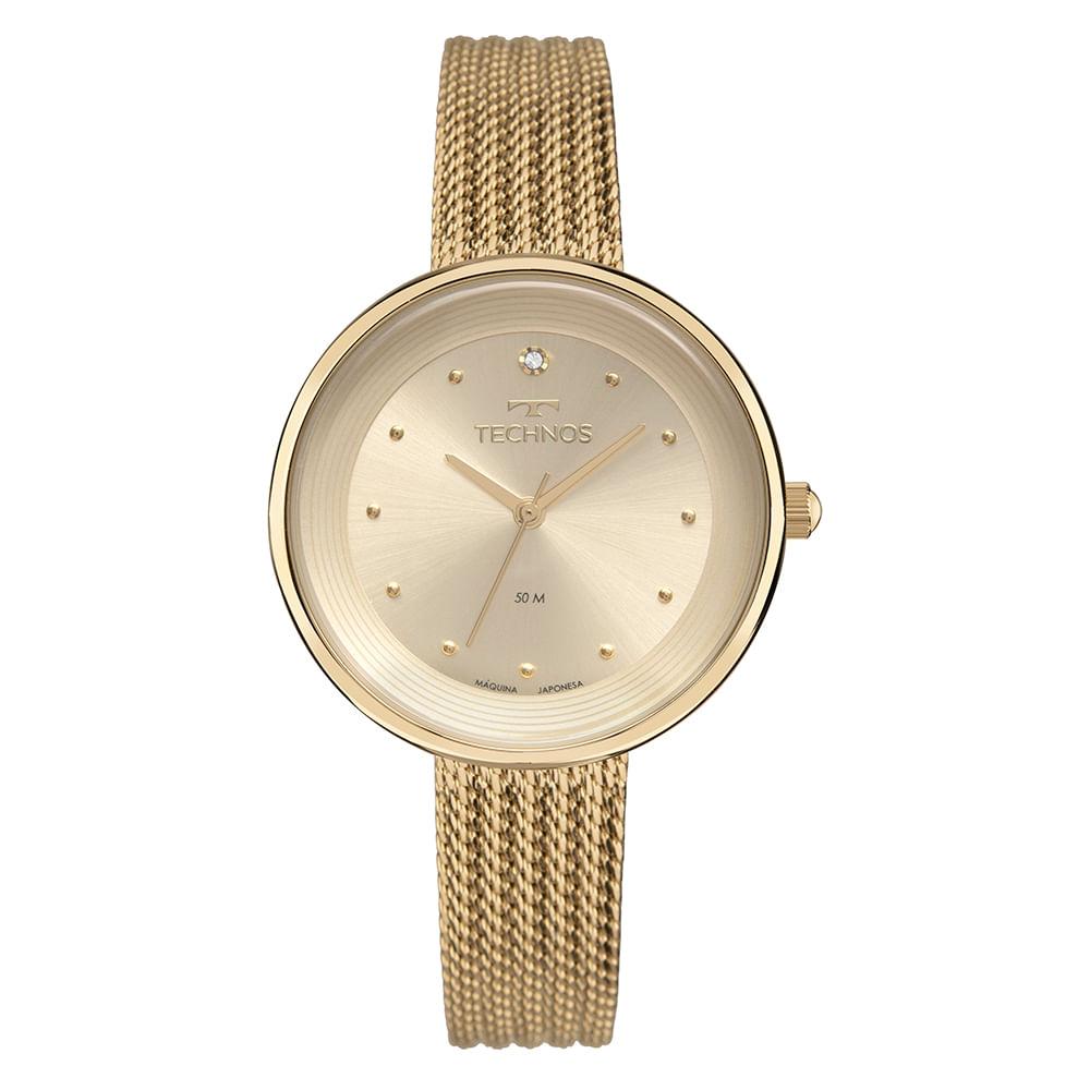 Relógio Technos Feminino Style Dourado - 2035NAW/1D - 1