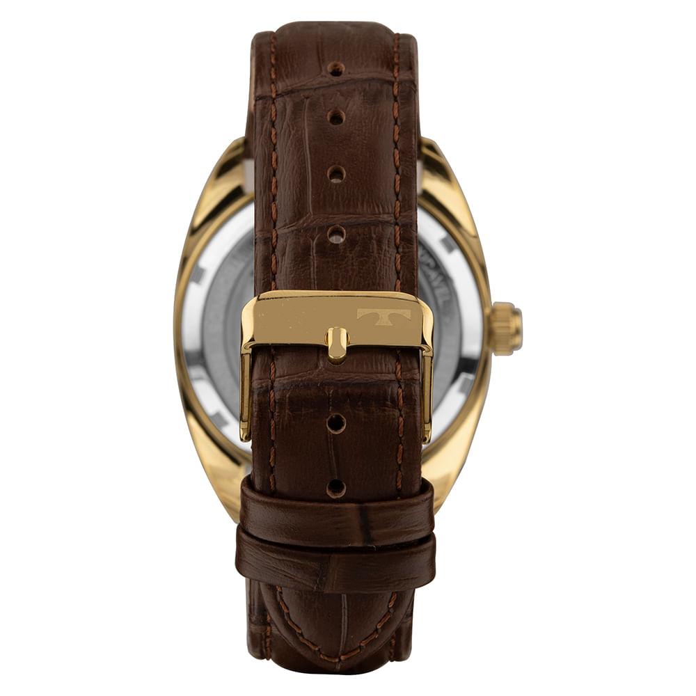 Relógio Technos Masculino Automatico Dourado - 8205OP/0M - 3