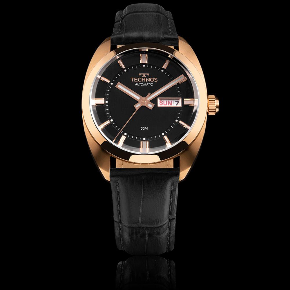 Relógio Technos Masculino Automatico Rosé - 8205OT/0P - 4