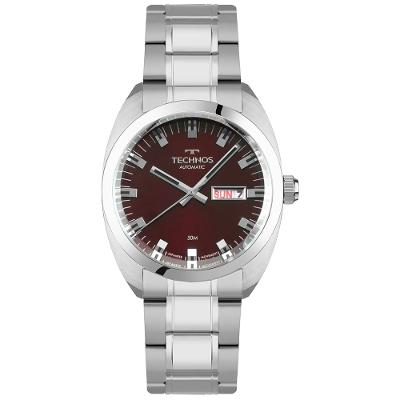 Relógio Technos Masculino Automático 1958 Prata - 8205OV/1R