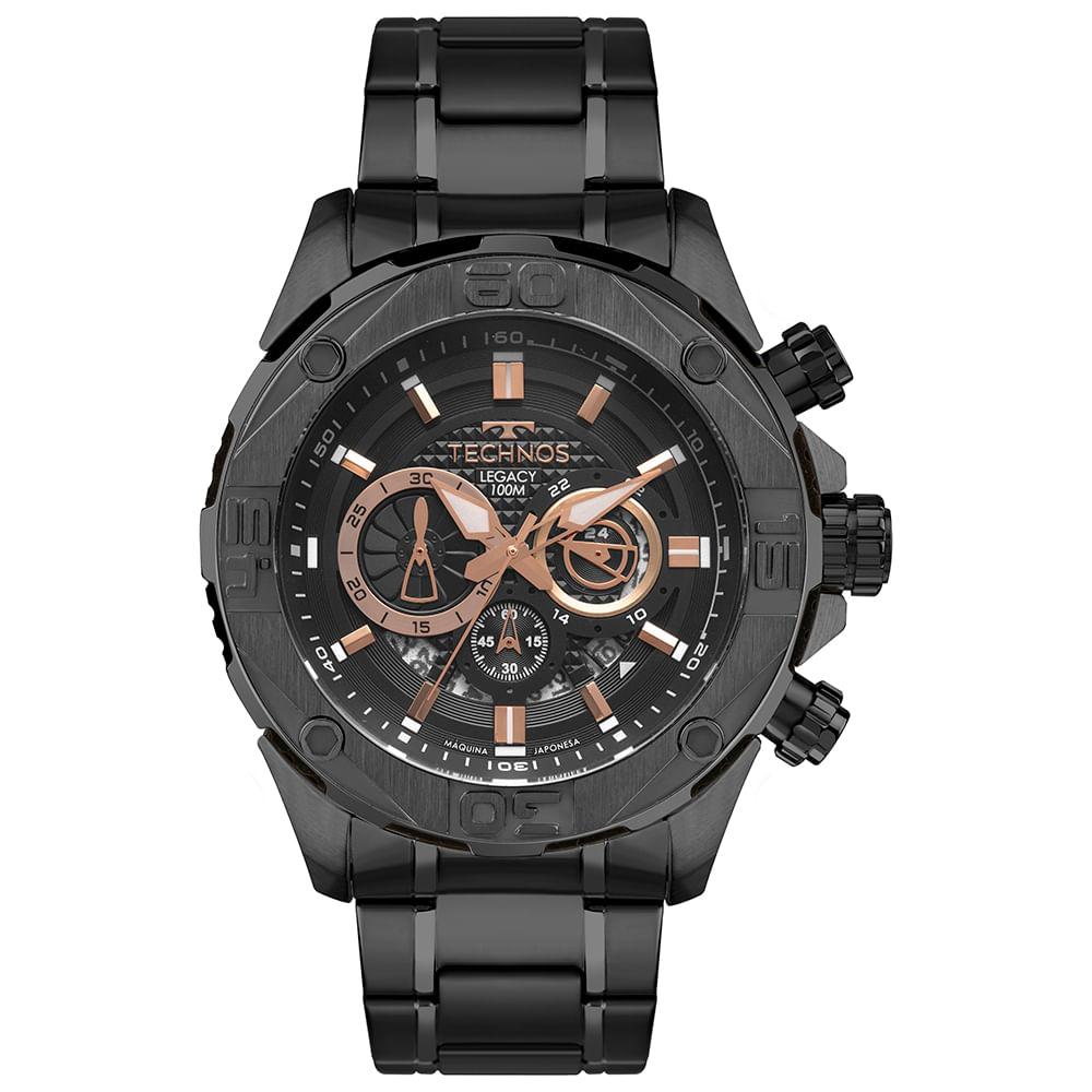 Relógio Technos Masculino Legacy Grafite - JS25BCA/1P - 1