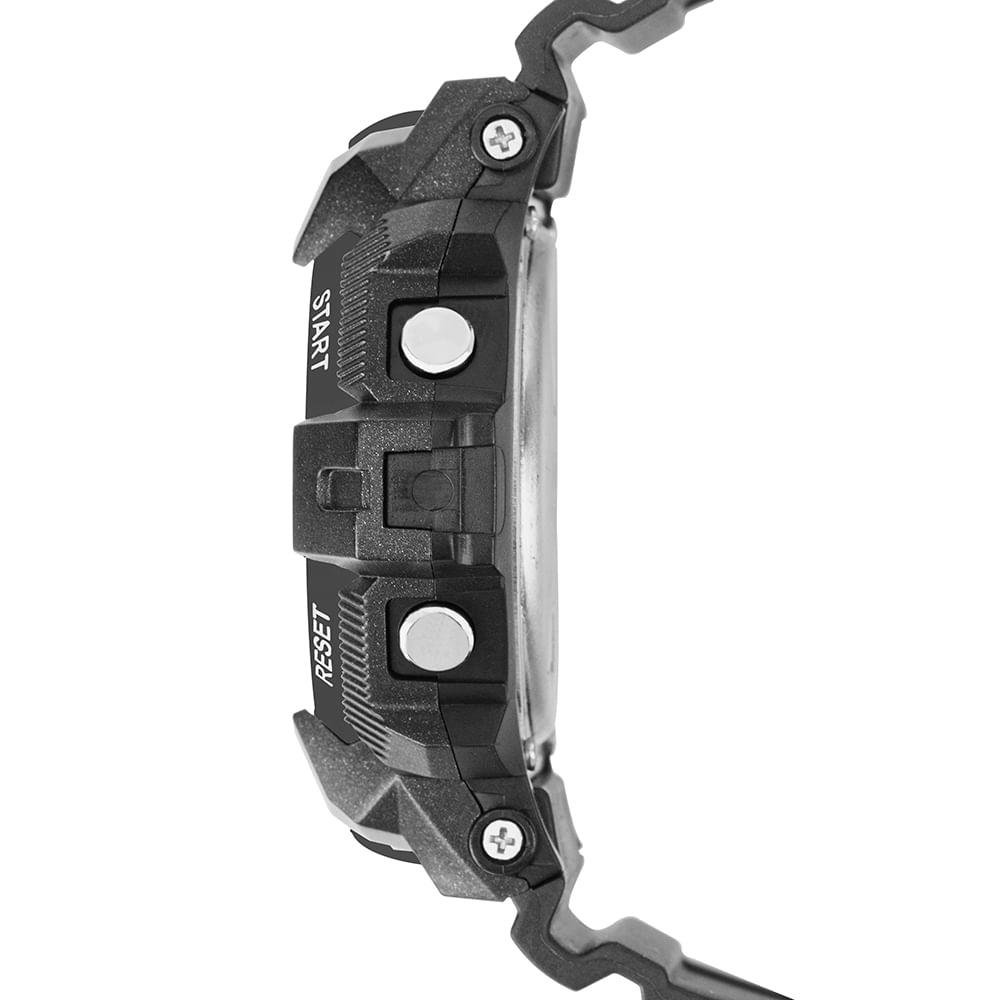 Relógio Mormaii Masculino Wave Preto - MO0330C/8R - 2