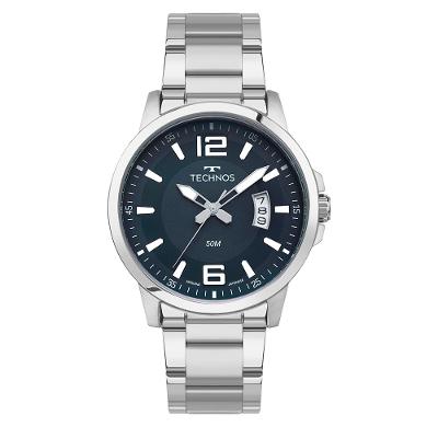 Relógio Technos Masculino Racer Prata - 2315LAR/1A
