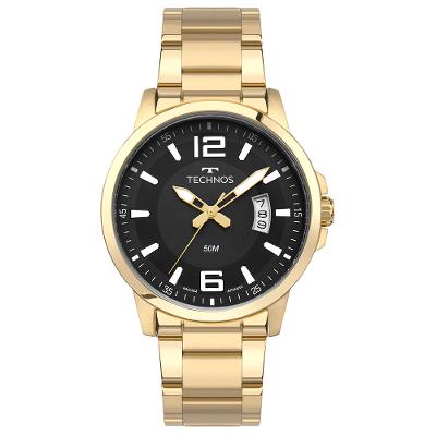 Relógio Technos Masculino Racer Dourado - 2315LAS/1P