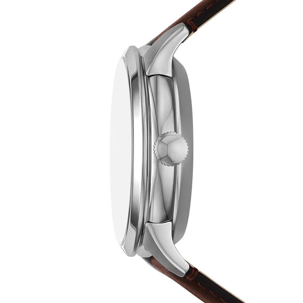 Relógio Fossil Masculino Townsman Prata - ME3266/0CN - 2