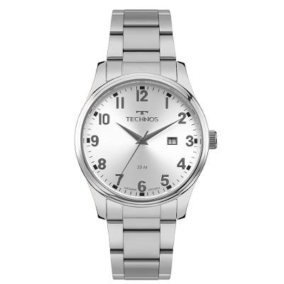 Relógio Technos Masculino Steel Prata - 2115TZC/1K