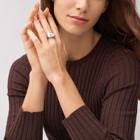 Relógio Fossil Feminino Watch Ring Prata - ES5321/1KI
