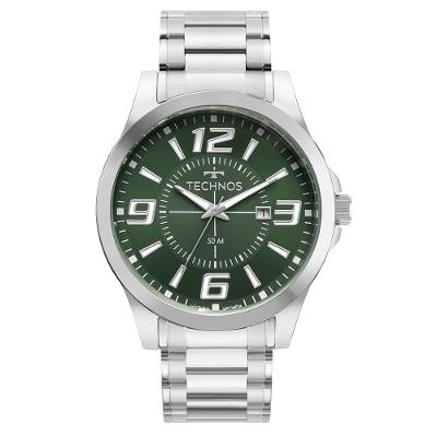 Relógio Technos Masculino Racer Basico Prata - 2115KZZS/1V