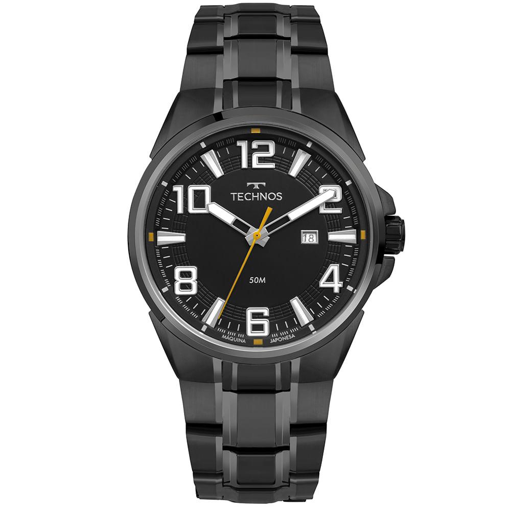 Relógio Technos Masculino Skymaster Preto - 2115TYJ/1P - 1