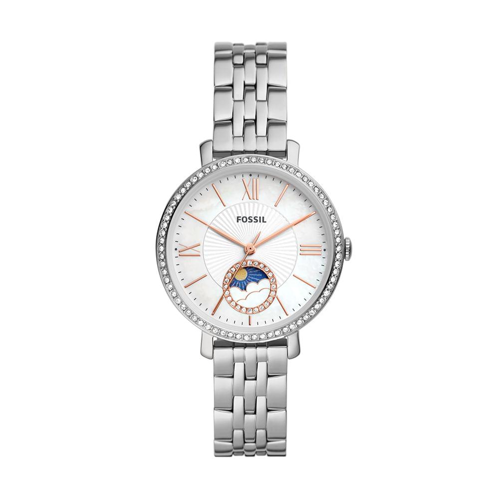 Relógio Fossil Feminino Jacqueline Prata - ES5164/1KN - 1
