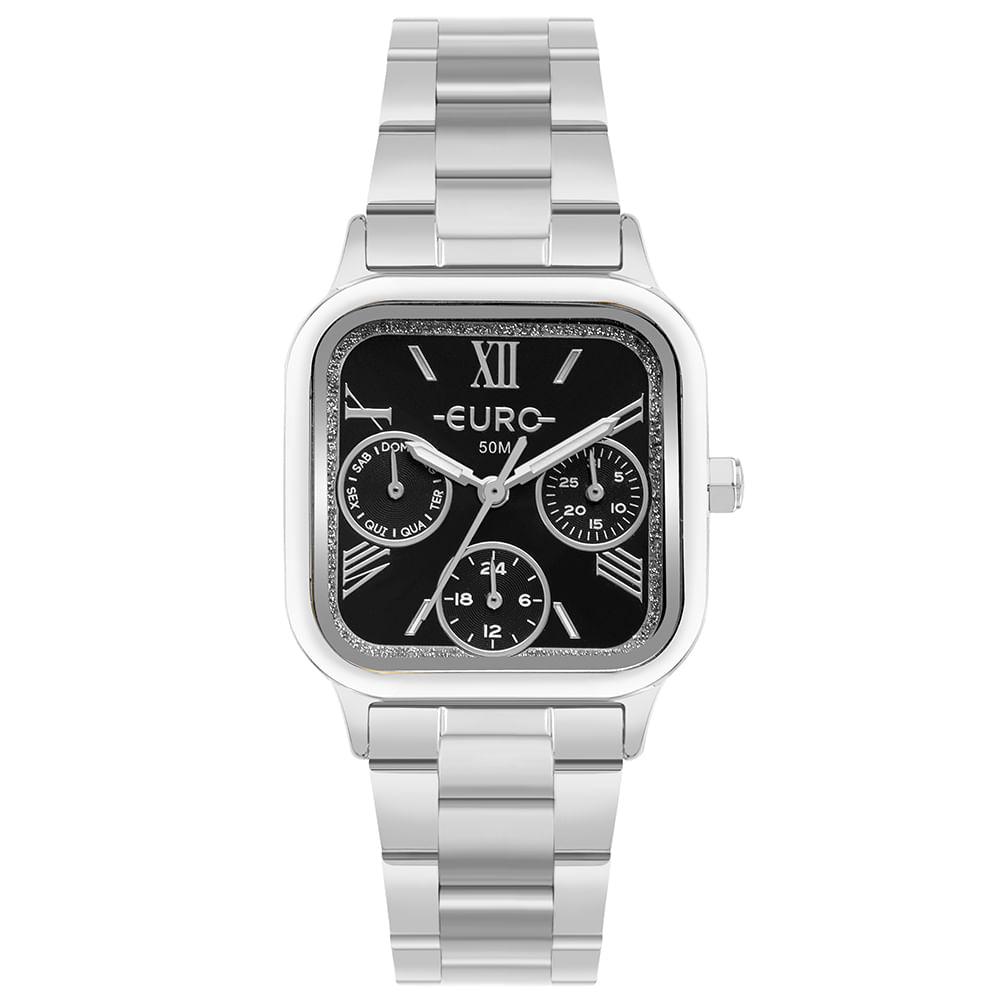 Relógio Euro Feminino Multiglow Prata - EU6P29AIZ/4P - 1