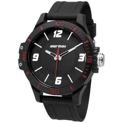 Relógio Mormaii Masculino Casual Preto - MOPC21JAO/8R