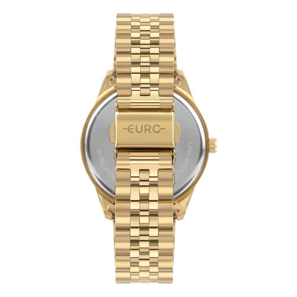 Relógio Euro Feminino Multiglow Dourado - EU6P29AIV/4D - 3