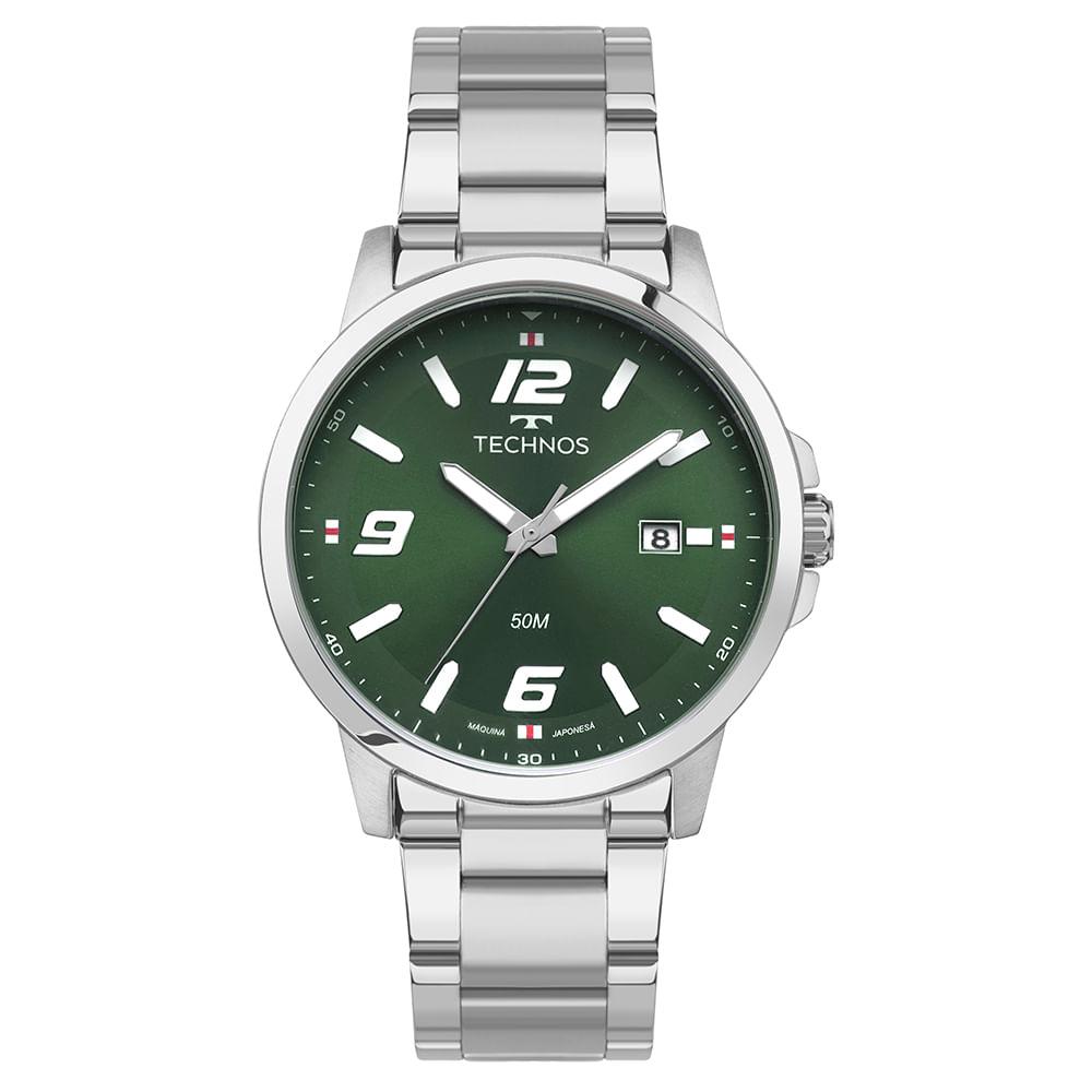 Relógio Technos Masculino Racer Prata - 2315LAV/1V - 1
