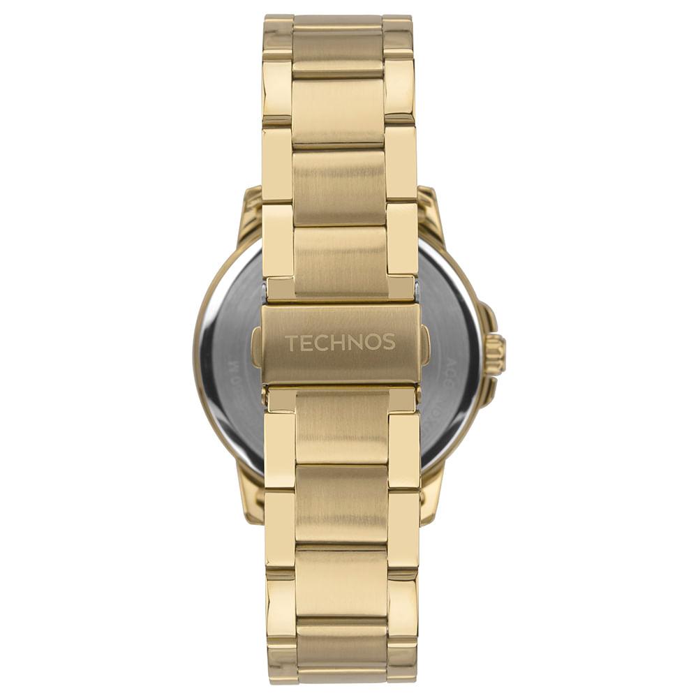 Relógio Technos Masculino Racer Dourado - 2315LAW/1X - 2