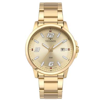 Relógio Technos Masculino Racer Dourado - 2315LAW/1X
