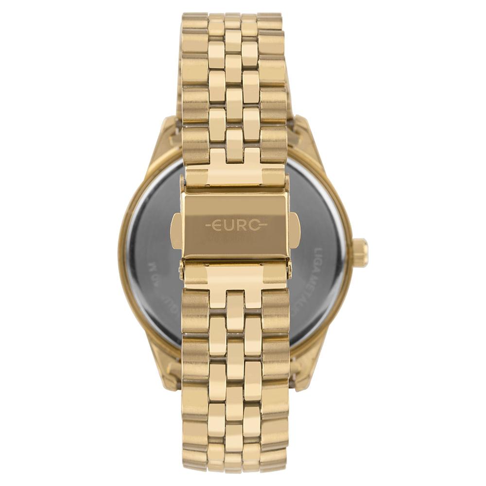 Relógio Euro Feminino Glitz Dourado - EU2035YXN/4D - 3