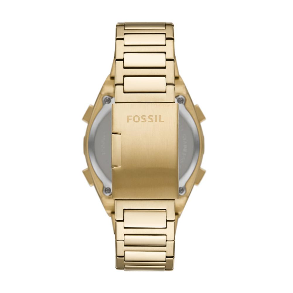 Relógio Fossil Masculino Sport Dourado - FS5862/1DN - 3