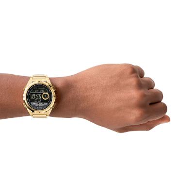 Relógio Fossil Masculino Sport Dourado - FS5862/1DN