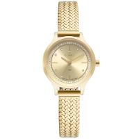 Relógio Technos Feminino Mini Dourado - GL32AU/1H - 1
