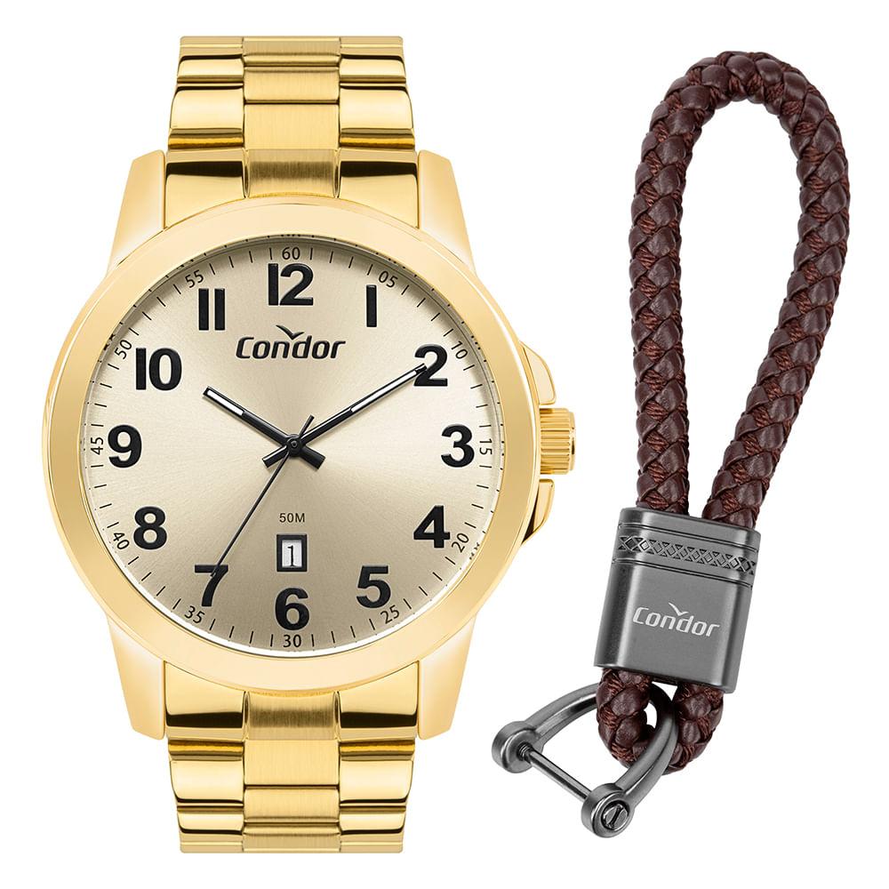 Kit Condor Masculino Dia A Dia Dourado - CO2115NAN/K4X - 1