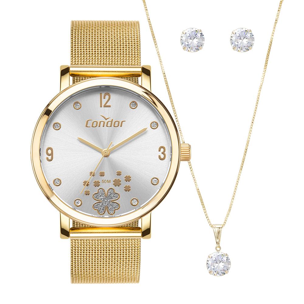 Kit Condor Feminino Mimos E Sutilezas Dourado - CO2035NGC/K4K - 1