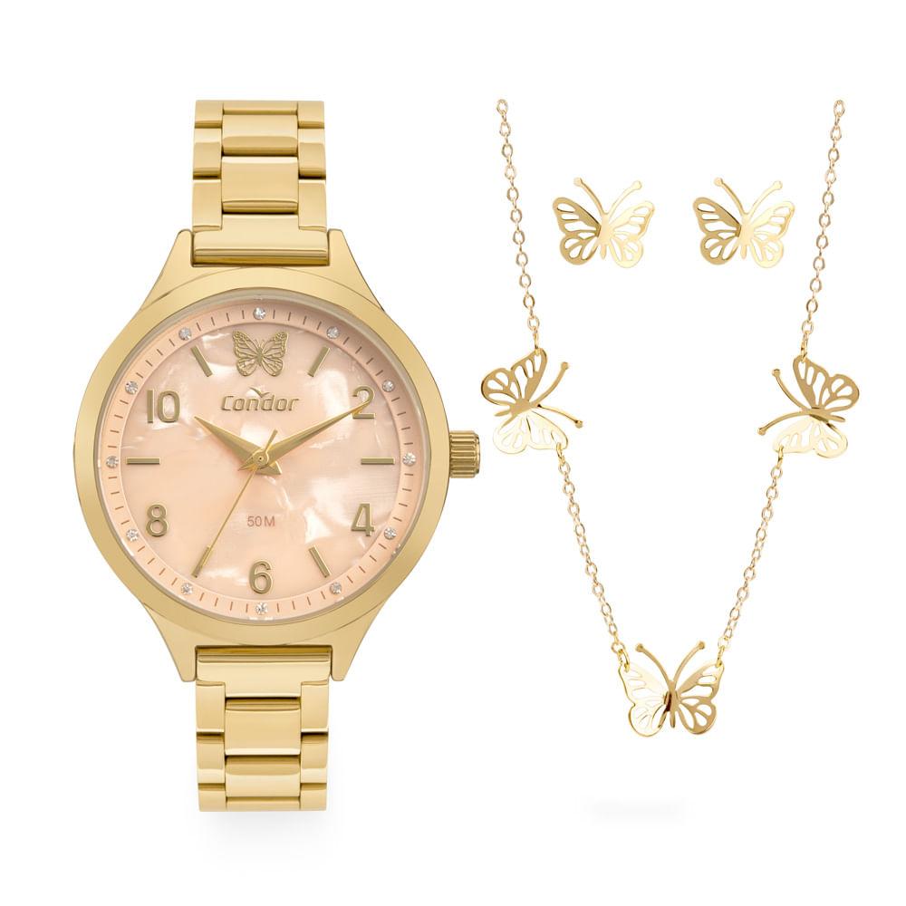 Kit Condor Feminino Mimos E Sutilezas Dourado - CO2036MXL/K4J - 1