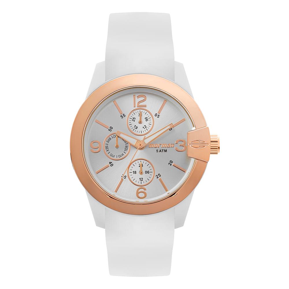 Relógio Mormaii Feminino Luau Branco(A) - MO6P27A/8J - 1