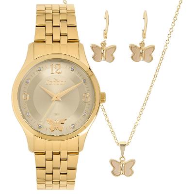 Kit Condor Feminino Mimos E Sutilezas Dourado - CO2035NSB/K4X