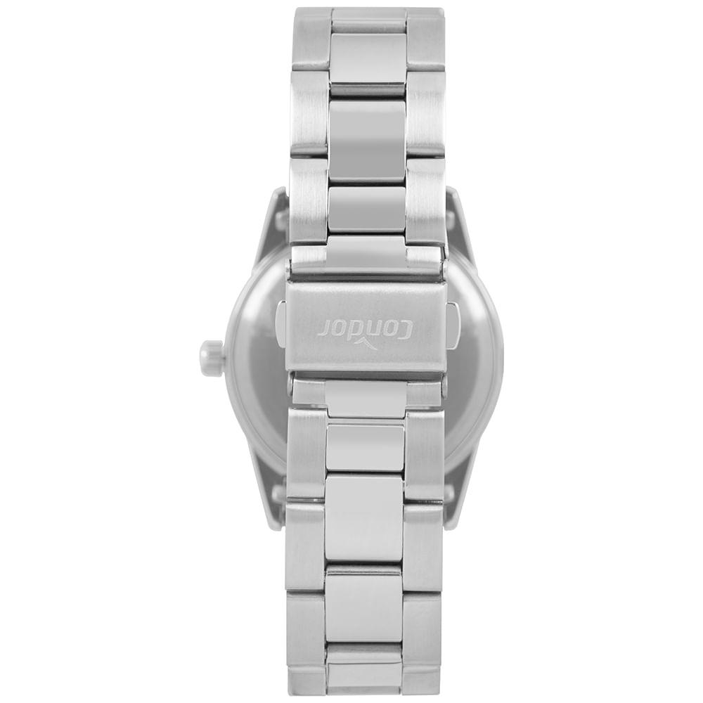 Relógio Condor Feminino Dia A Dia Prata - CO2035NQM/4K - 3