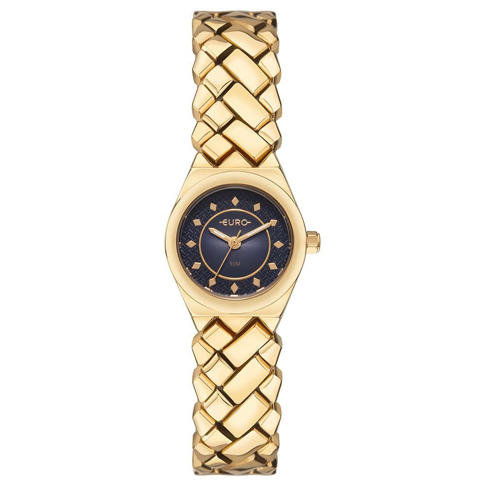 Relógio Euro Feminino Mini Lux Dourado - EU2035YXT/4A - 1