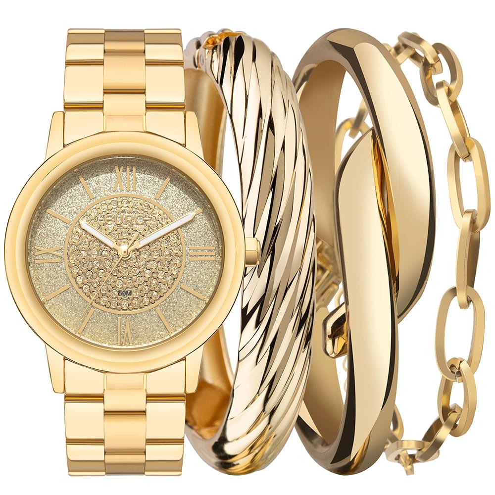 Kit Euro Feminino Soul Dourado - EU2036YVM/K4D - 1