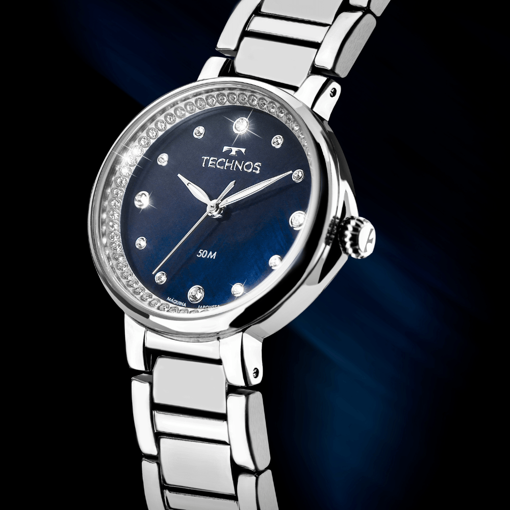 Relógio Technos Feminino St.moritz Prata - 2035NCK/1A - 5