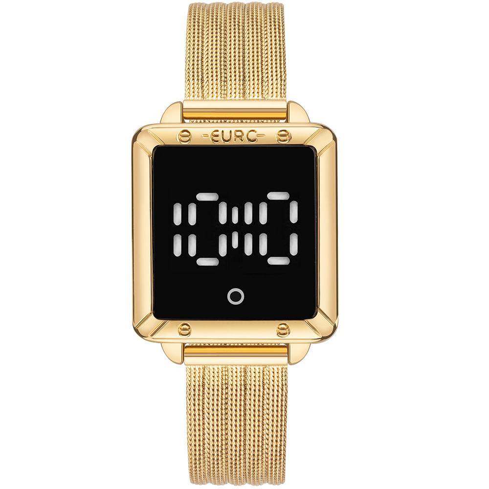 Relógio Euro Feminino Fashion Fit Led Dourado - EUMD2404AD/4D - 1