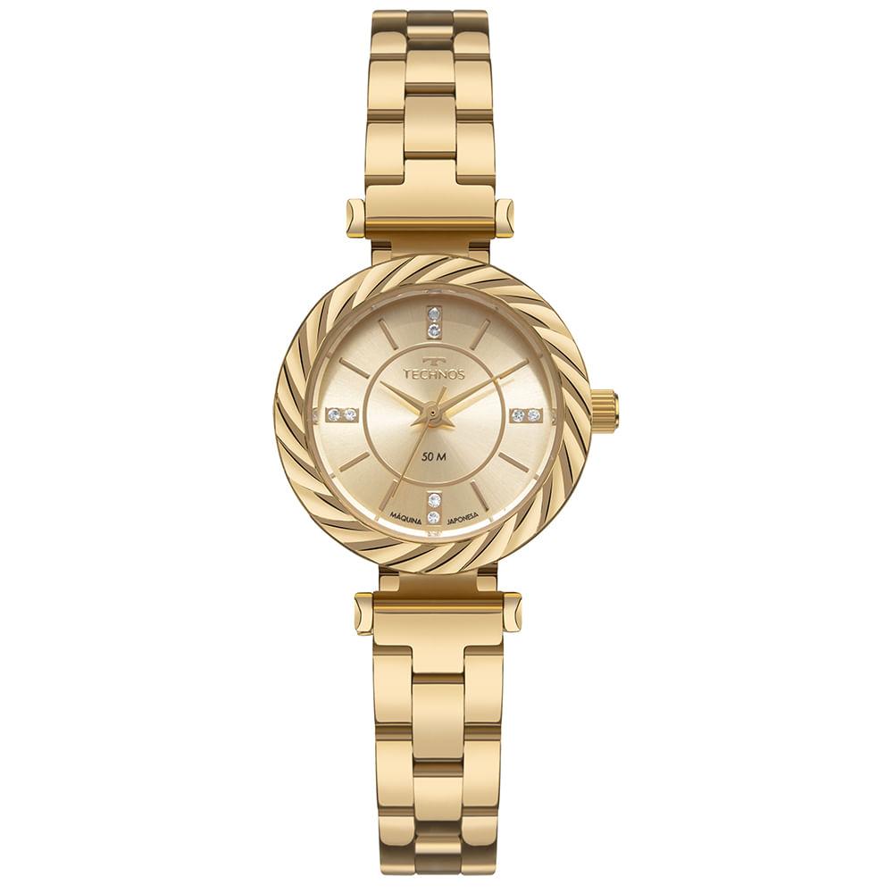 Relógio Technos Feminino Mini Dourado - 2035NBS/1X - 1