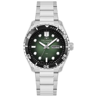 Relógio Technos Automático Masculino  Diver Prata - 8205OX/1V