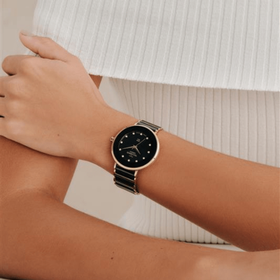 Relógio Technos Feminino Ceramic Sapphire Dourado - 2035LMM/1A