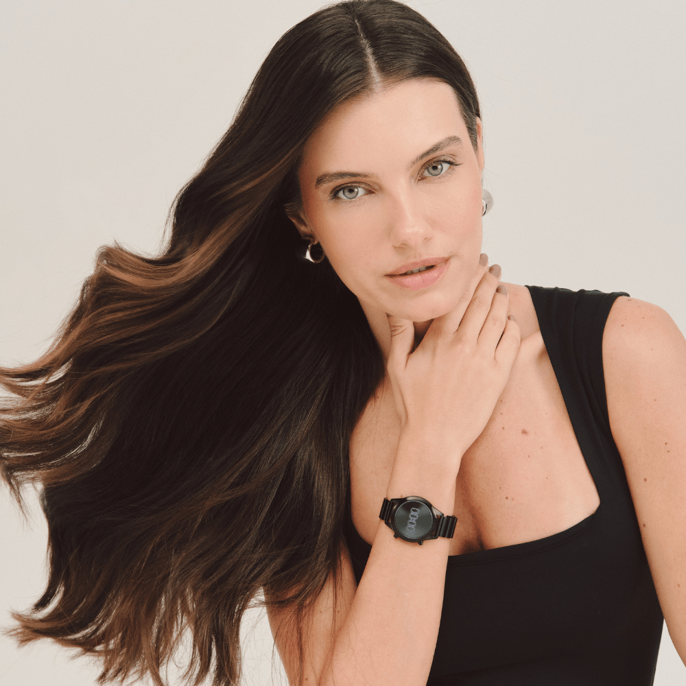 Relógio Euro Feminino Fashion Fit Reflexos Preto - EUDS8054AO/4P - 4