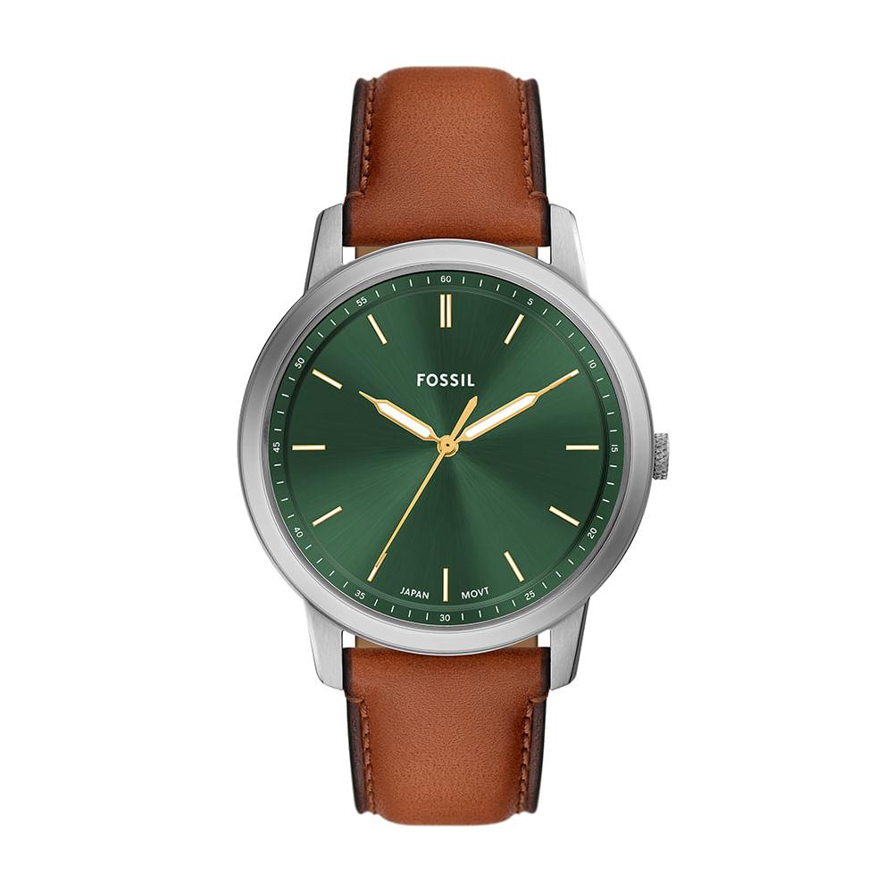 Relógio Fossil Masculino Minimalist Prata - FS6094/0VN - 1