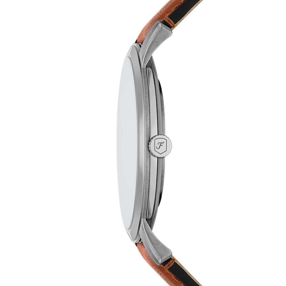 Relógio Fossil Masculino Minimalist Prata - FS6094/0VN - 3