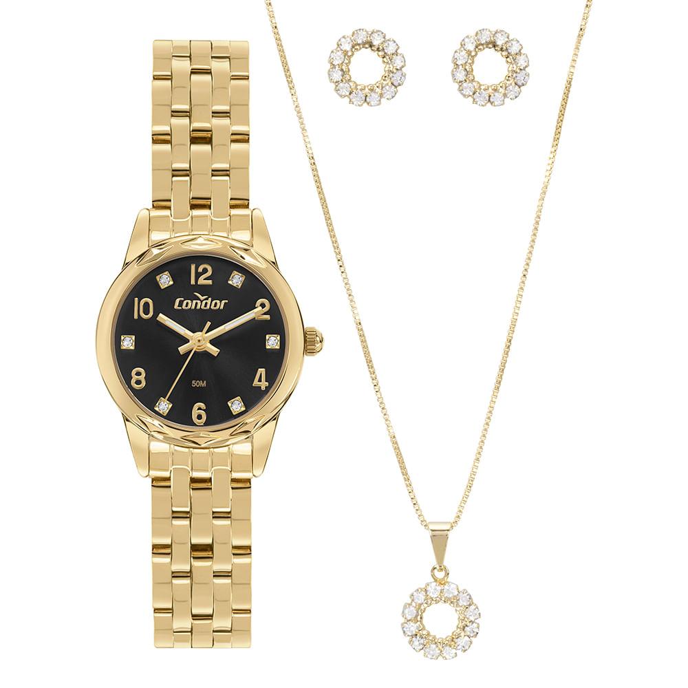 Kit Condor Feminino Mini Dourado - CO2035NPJ/K4P - 1