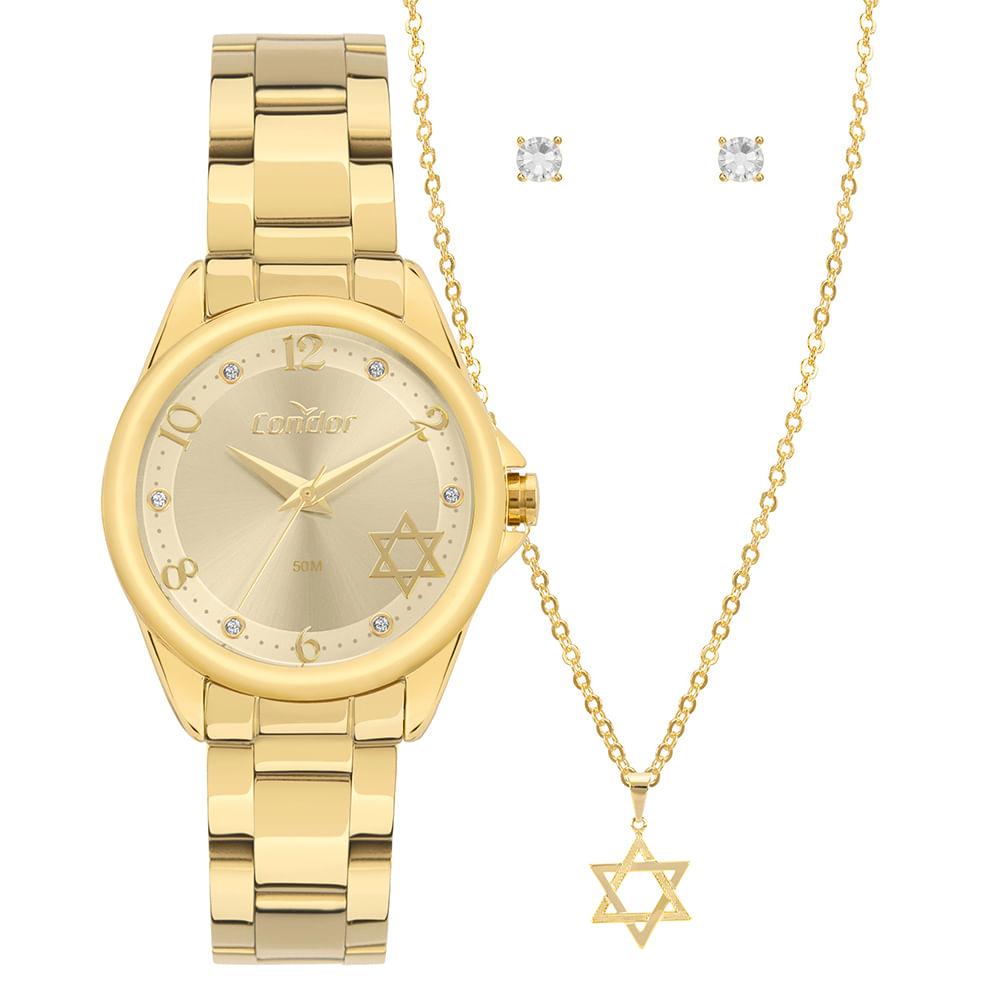 Kit Condor Feminino Mimos E Sutilezas Dourado - CO2035NSR/K4X - 1