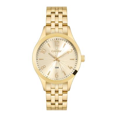 Relógio Condor Feminino Dia A Dia Dourado - CO2035NQQ/4X