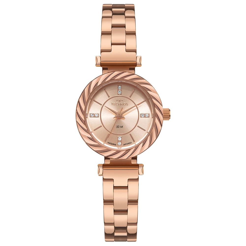 Relógio Technos Feminino Mini Rosé - 2035NBT/1J - 1