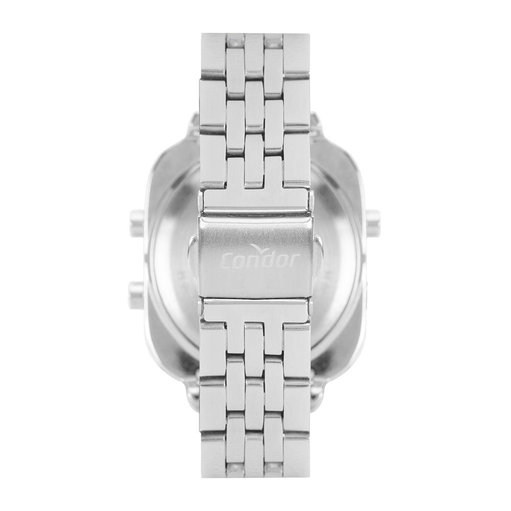 Relógio Condor Feminino Digital Prata - COJHS06BAA/4K - 3